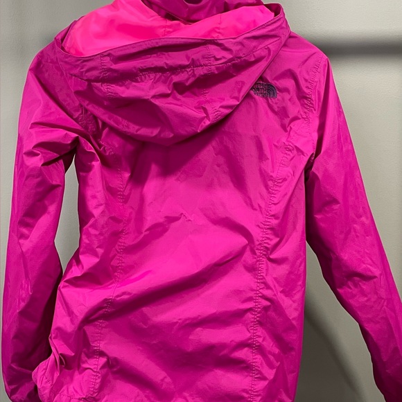 The North Face Women's Jacket: Pink Raincoat - Picture 2 of 3